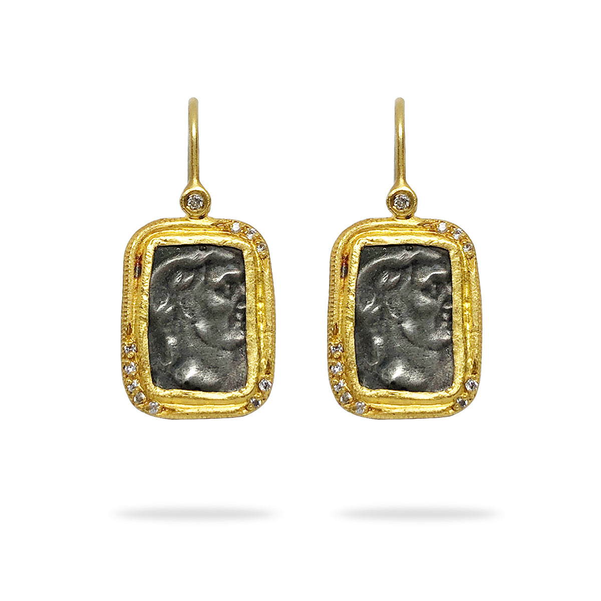 Kurtulan Roman Face Earrings