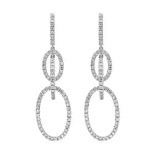 Diamond Dangle Earring